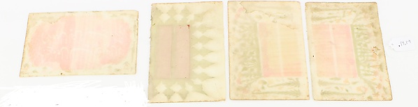Group of Four Decorated Folios